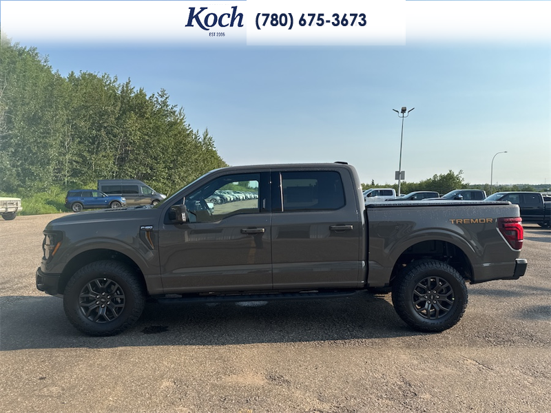NEW 2026 Ford F-150 Tremor - Marsh Grey Exterior / BLACK, UNIQUE TREMOR LEATHER-TRIMMED BUCKET SEATS Interior - $100,935 - Stock #A26222 - VIN 1FTFW4L87TFB48388 - Photo 7
