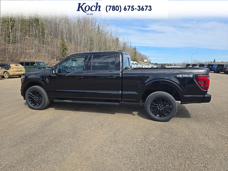 NEW 2026 Ford F-150 LARIAT - Agate Black Exterior / BLACK Interior - $83,435 - Stock #A26092 - VIN 1FTFW5L80TKD43875 - Photo 8