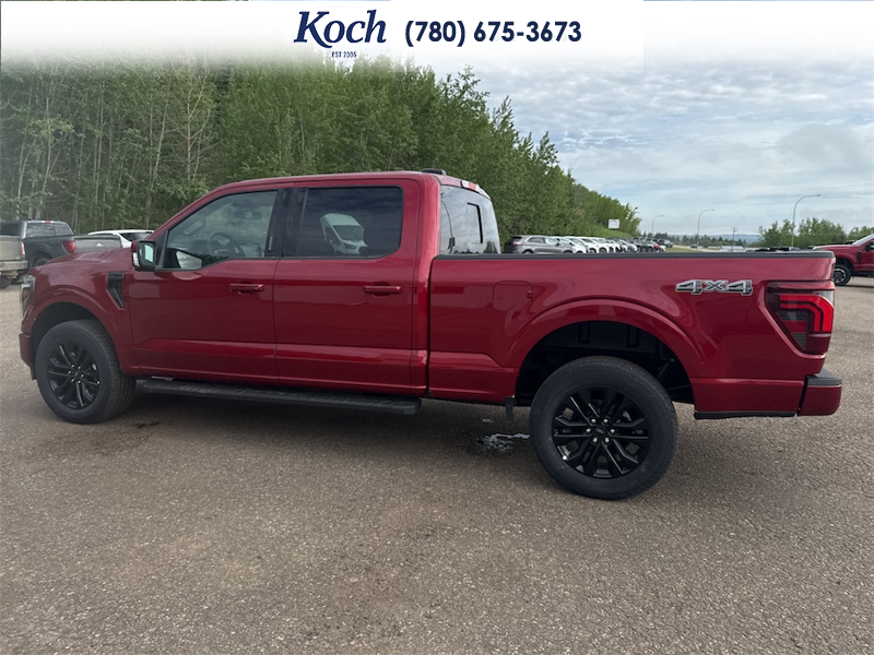 NEW 2026 Ford F-150 LARIAT - Ruby Red Tri-coat Metallic Exterior / BLACK Interior - $84,310 - Stock #A26099 - VIN 1FTFW5L88TKD40612 - Photo 8