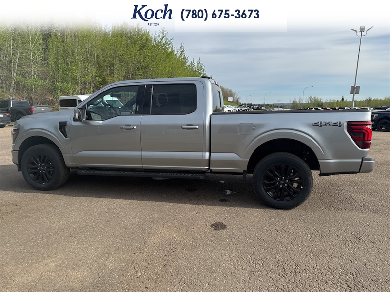 NEW 2026 Ford F-150 LARIAT - Iconic Silver Metallic Exterior / BLACK Interior - $77,297 - Stock #A26077 - VIN 1FTFW5L88TKD37502 - Photo 8