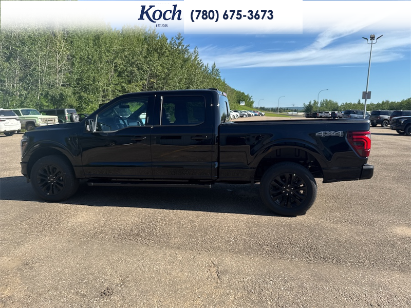 NEW 2026 Ford F-150 LARIAT - Agate Black Metallic Exterior / BLACK, ACTIVEX TRIMMED 40/CONSOLE/40 FRONT SEATS (B) Interior - $84,235 - Stock #A26216 - VIN 1FTFW5L82TKE41189 - Photo 8