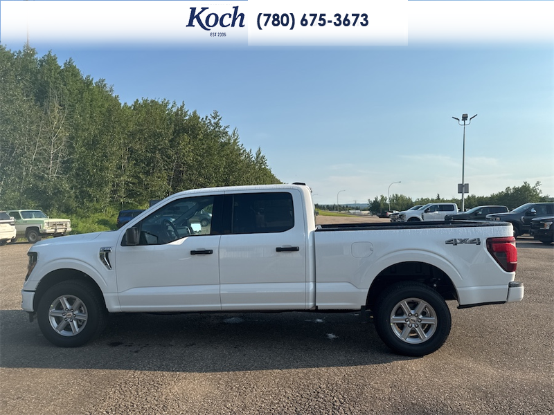 NEW 2026 Ford F-150 XLT - Oxford White Exterior / BLACK W/MEDIUM DARK SLATE, CLOTH 40/20/40 FRONT SEAT (M) Interior - $70,690 - Stock #A26228 - VIN 1FTFW3L88TKE54517 - Photo 8