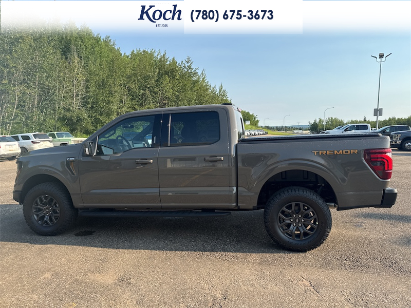 NEW 2026 Ford F-150 Tremor - Marsh Grey Exterior / BLACK, UNIQUE TREMOR LEATHER-TRIMMED BUCKET SEATS Interior - $100,935 - Stock #A26222 - VIN 1FTFW4L87TFB48388 - Photo 8