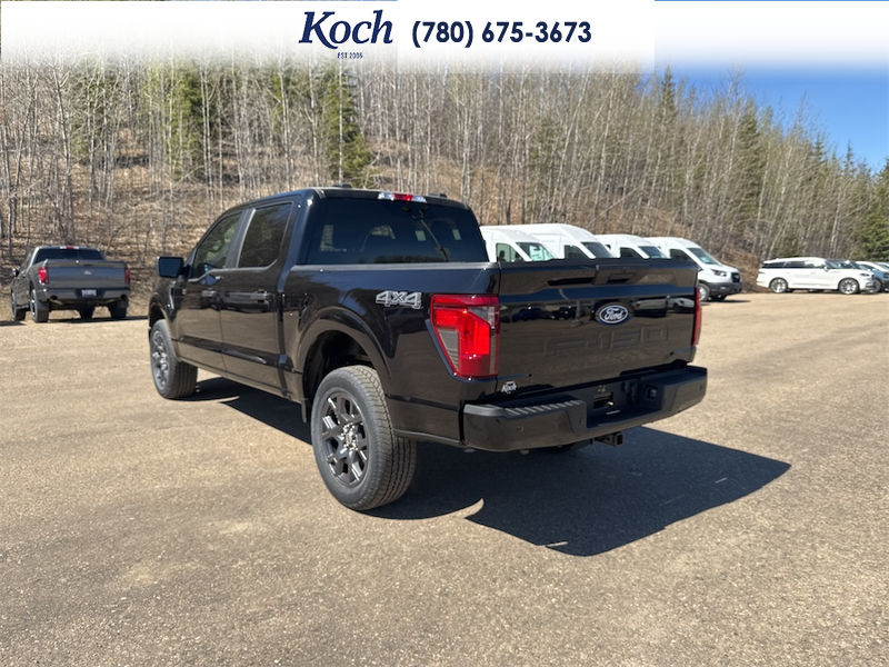 NEW 2026 Ford F-150 STX - Agate Black Exterior / BLACK ONYX/BLUE PREM LEATHER SEATS Interior - $63,955 - Stock #A26152 - VIN 1FTEW2LP1TKD67846 - Photo 9
