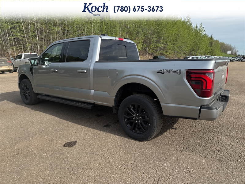 NEW 2026 Ford F-150 LARIAT - Iconic Silver Metallic Exterior / BLACK Interior - $77,297 - Stock #A26077 - VIN 1FTFW5L88TKD37502 - Photo 9