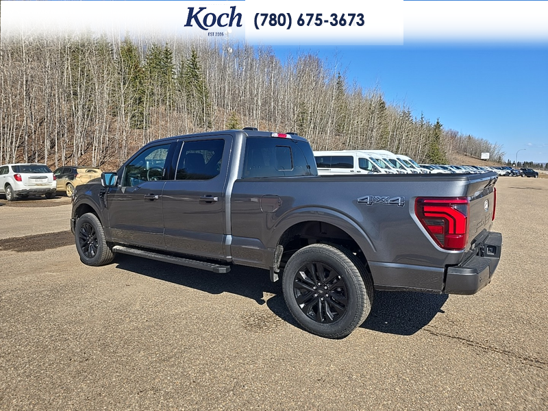 NEW 2026 Ford F-150 LARIAT - Carbonized Grey Metallic Exterior / BLACK Interior - $77,297 - Stock #A26087 - VIN 1FTFW5L86TKD29186 - Photo 9