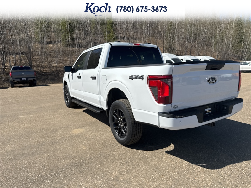 NEW 2026 Ford F-150 STX - Oxford White Exterior / BLACK ONYX/BLUE PREM LEATHER SEATS Interior - $60,901 - Stock #A26150 - VIN 1FTEW2LP5TKD67820 - Photo 9