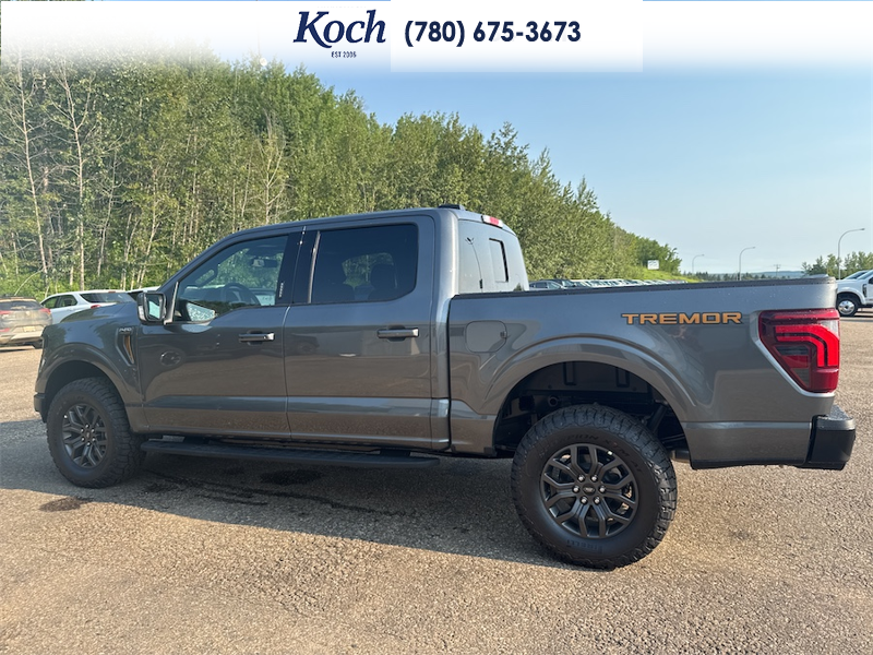 NEW 2026 Ford F-150 Tremor - Carbonized Grey Metallic Exterior / BLACK, UNIQUE TREMOR LEATHER-TRIMMED BUCKET SEATS Interior - $88,012 - Stock #A26219 - VIN 1FTFW4L8XTFB45534 - Photo 9