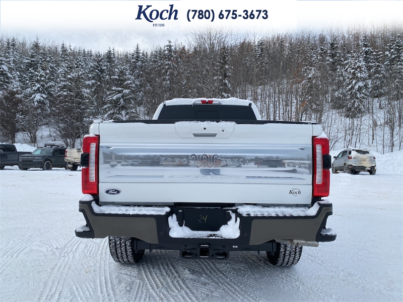 NEW 2026 Ford F-350 Super Duty King Ranch - Star White/marsh Grey Accent Exterior / JAVA LEATHER Interior - $120,768 - Stock #A26018 - VIN 1FT8W3BT8TED18353 - Photo 10