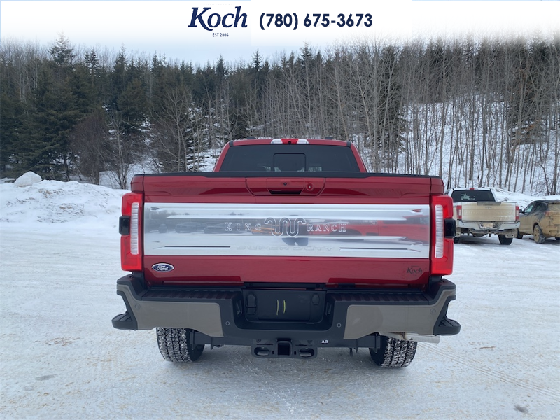 NEW 2026 Ford F-350 Super Duty King Ranch - Ruby Red Tri-coat Metallic Exterior / JAVA LEATHER Interior - $122,918 - Stock #A26105 - VIN 1FT8W3BT1TED89734 - Photo 10