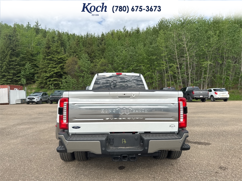 NEW 2026 Ford F-350 Super Duty King Ranch - Star White Tri-coat Metallic Exterior / JAVA LEATHER Interior - $124,339 - Stock #A26200 - VIN 1FT8W3DTXTEE46591 - Photo 10