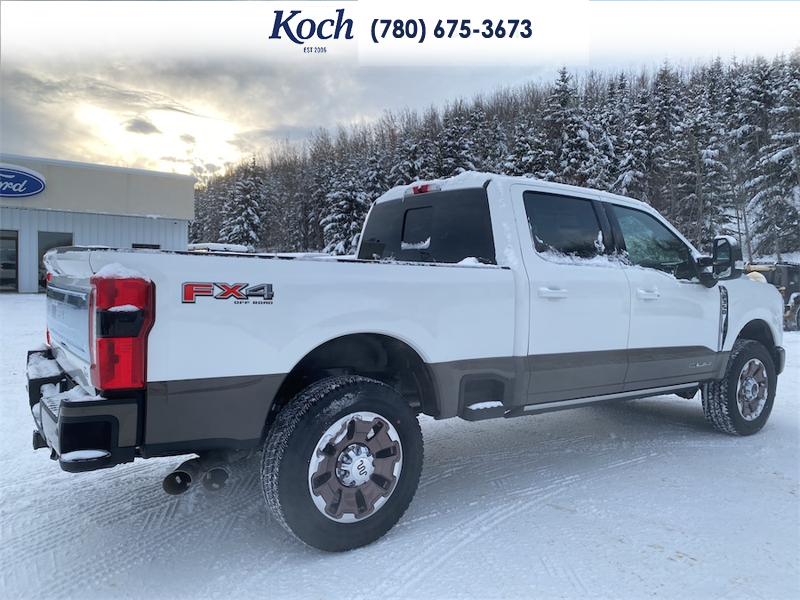 NEW 2026 Ford F-350 Super Duty King Ranch - Star White/marsh Grey Accent Exterior / JAVA LEATHER Interior - $120,768 - Stock #A26018 - VIN 1FT8W3BT8TED18353 - Photo 11