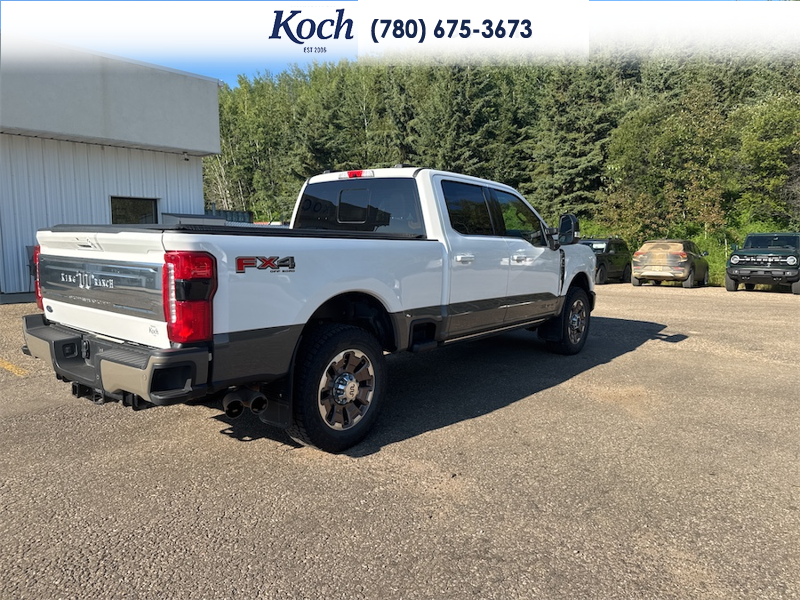 NEW 2026 Ford F-350 Super Duty King Ranch - Star White/marsh Grey Accent Exterior / JAVA LEATHER Interior - $110,005 - Stock #A26018 - VIN 1FT8W3BT8TED18353 - Photo 11