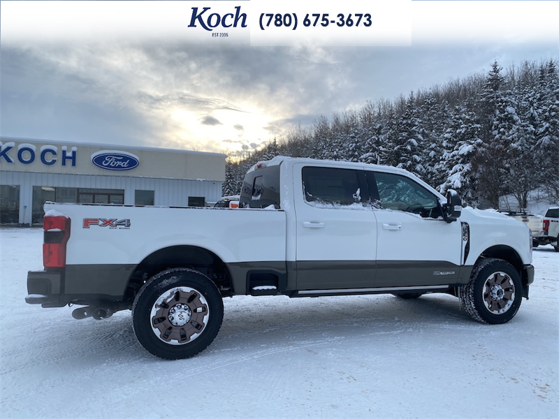 NEW 2026 Ford F-350 Super Duty King Ranch - Star White/marsh Grey Accent Exterior / JAVA LEATHER Interior - $120,768 - Stock #A26018 - VIN 1FT8W3BT8TED18353 - Photo 12