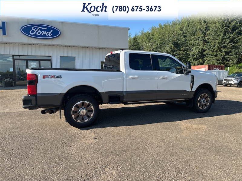 NEW 2026 Ford F-350 Super Duty King Ranch - Star White/marsh Grey Accent Exterior / JAVA LEATHER Interior - $112,468 - Stock #A26018 - VIN 1FT8W3BT8TED18353 - Photo 12
