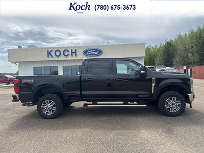 NEW 2026 Ford F-350 Super Duty Lariat - Agate Black Exterior / BAJA LEATHER TRIM Interior - $109,768 - Stock #A26168 - VIN 1FT8W3BT5TEE59106