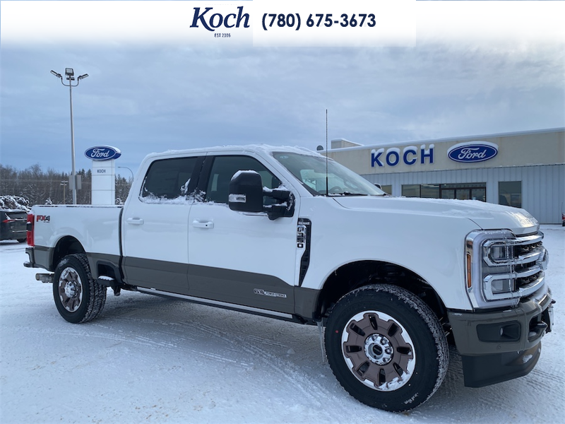NEW 2026 Ford F-350 Super Duty King Ranch - Star White/marsh Grey Accent Exterior / JAVA LEATHER Interior - $120,768 - Stock #A26018 - VIN 1FT8W3BT8TED18353 - Photo 14