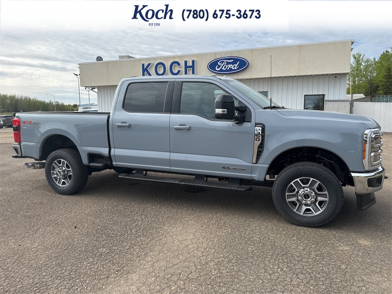 NEW 2026 Ford F-350 Super Duty Lariat - Glacier Gray Exterior / BLACK LEATHER Interior - $110,398 - Stock #A26106 - VIN 1FT8W3BT1TED89765 - Photo 14
