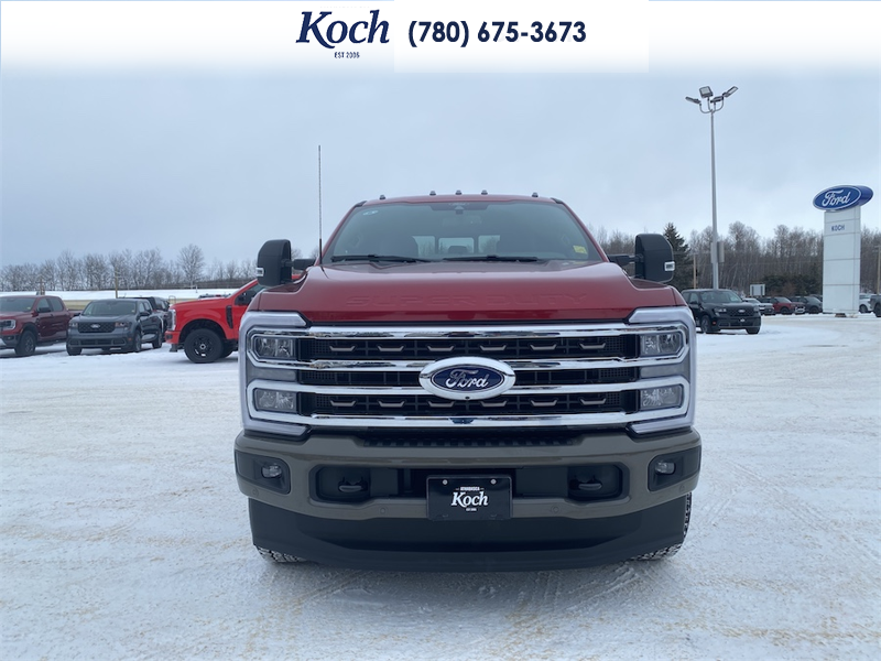 NEW 2026 Ford F-350 Super Duty King Ranch - Ruby Red Tri-coat Metallic Exterior / JAVA LEATHER Interior - $122,918 - Stock #A26105 - VIN 1FT8W3BT1TED89734 - Photo 16