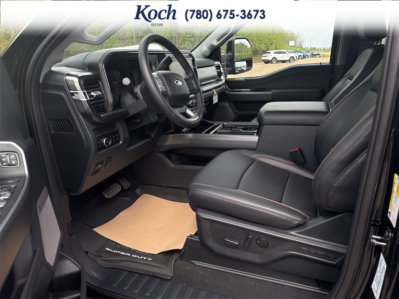 NEW 2026 Ford F-350 Super Duty Lariat - Agate Black Exterior / BAJA LEATHER TRIM Interior - $109,768 - Stock #A26168 - VIN 1FT8W3BT5TEE59106 - Photo 17
