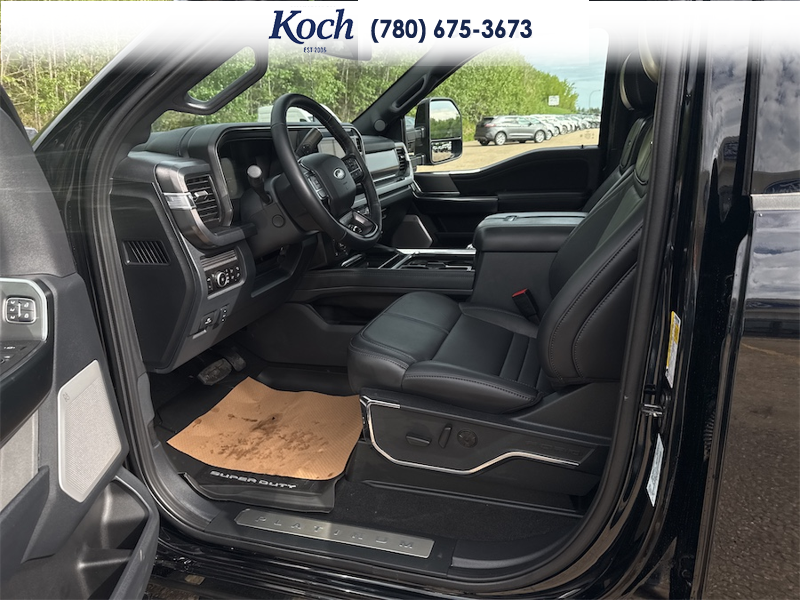 NEW 2026 Ford F-350 Super Duty Platinum - Agate Black Exterior / BLACK LEATHER Interior - $121,238 - Stock #A26127 - VIN 1FT8W3BM7TEE05945 - Photo 17