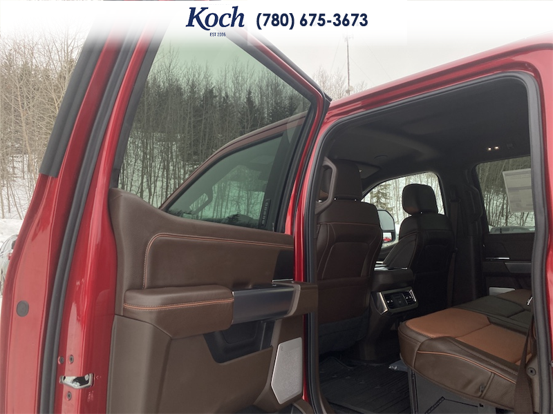 NEW 2026 Ford F-350 Super Duty King Ranch - Ruby Red Tri-coat Metallic Exterior / JAVA LEATHER Interior - $122,918 - Stock #A26105 - VIN 1FT8W3BT1TED89734 - Photo 18