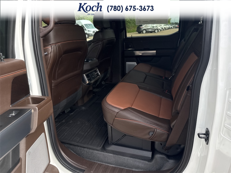 NEW 2026 Ford F-350 Super Duty King Ranch - Star White Tri-coat Metallic Exterior / JAVA LEATHER Interior - $124,339 - Stock #A26200 - VIN 1FT8W3DTXTEE46591 - Photo 18