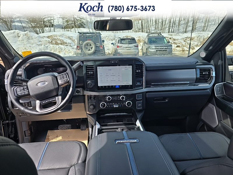 NEW 2026 Ford F-350 Super Duty Platinum - Agate Black Exterior / BLACK LEATHER Interior - $132,554 - Stock #A26127 - VIN 1FT8W3BM7TEE05945 - Photo 19