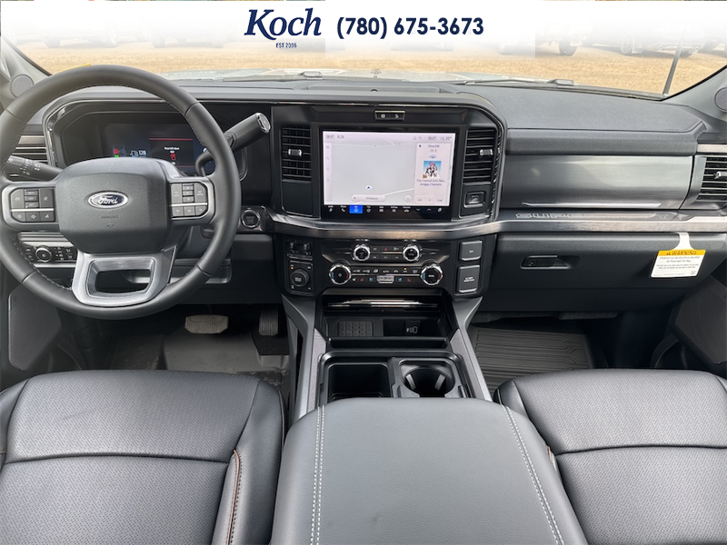 NEW 2026 Ford F-350 Super Duty Lariat - Glacier Gray Exterior / BLACK LEATHER Interior - $110,398 - Stock #A26106 - VIN 1FT8W3BT1TED89765 - Photo 19