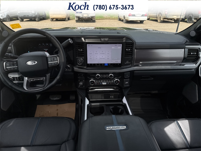 NEW 2026 Ford F-350 Super Duty Platinum - Agate Black Exterior / BLACK LEATHER Interior - $121,238 - Stock #A26127 - VIN 1FT8W3BM7TEE05945 - Photo 19