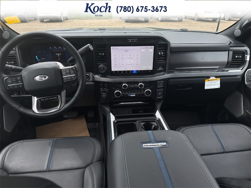 NEW 2026 Ford F-350 Super Duty Platinum - Agate Black Exterior / BLACK LEATHER Interior - $134,229 - Stock #A26162 - VIN 1FT8W3BM2TEE46502 - Photo 19