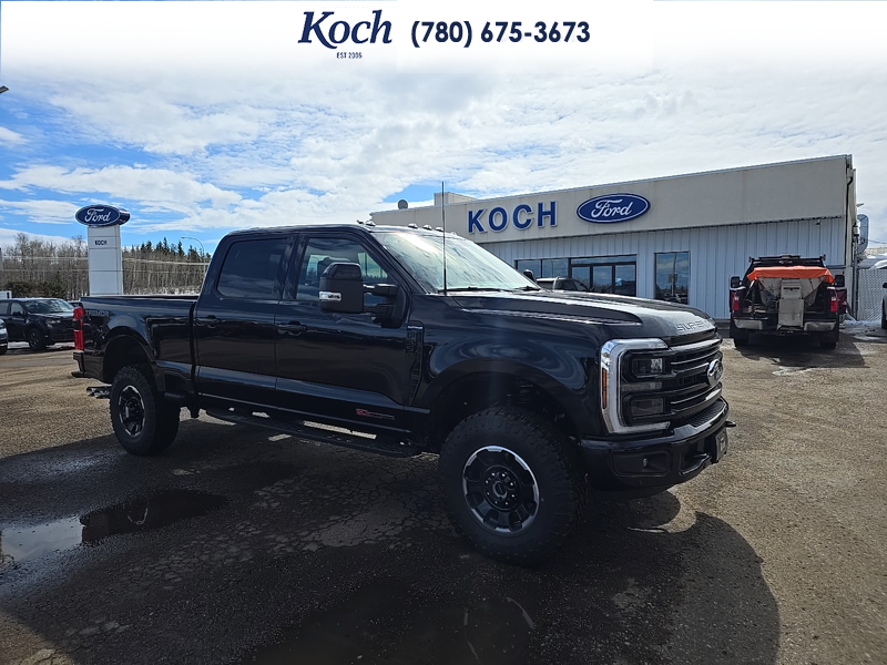 NEW 2026 Ford F-350 Super Duty Platinum - Agate Black Exterior / BLACK LEATHER Interior - $132,554 - Stock #A26127 - VIN 1FT8W3BM7TEE05945 - Photo 1