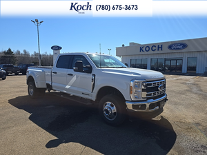 NEW 2026 Ford F-350 Super Duty XLT - Oxford White Exterior / MEDIUM DARK SLATE CLOTH Interior - $89,945 - Stock #A26124 - VIN 1FT8W3DT0TED88927