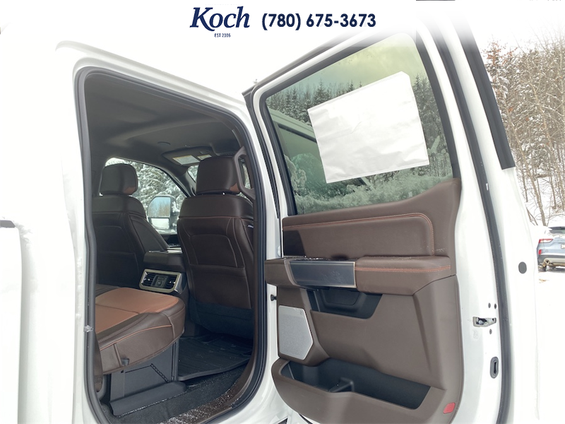 NEW 2026 Ford F-350 Super Duty King Ranch - Star White/marsh Grey Accent Exterior / JAVA LEATHER Interior - $120,768 - Stock #A26018 - VIN 1FT8W3BT8TED18353 - Photo 20