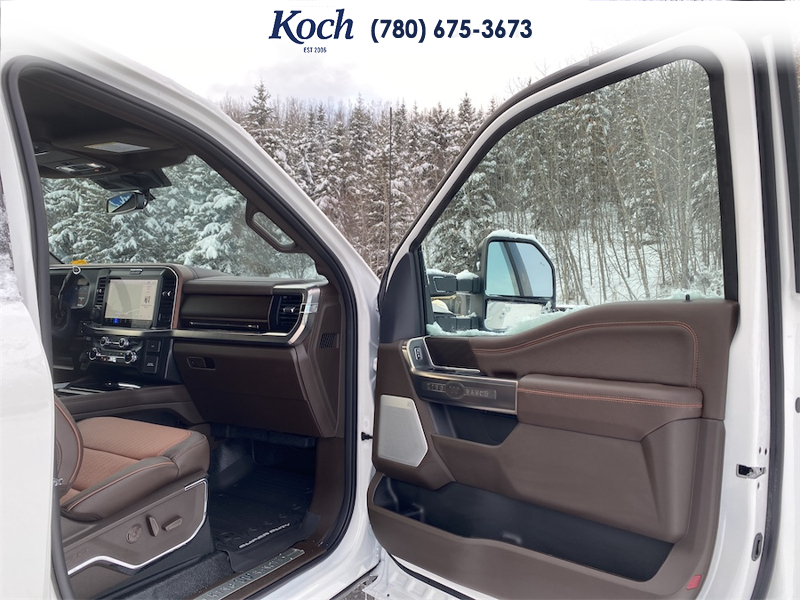 NEW 2026 Ford F-350 Super Duty King Ranch - Star White/marsh Grey Accent Exterior / JAVA LEATHER Interior - $120,768 - Stock #A26018 - VIN 1FT8W3BT8TED18353 - Photo 21
