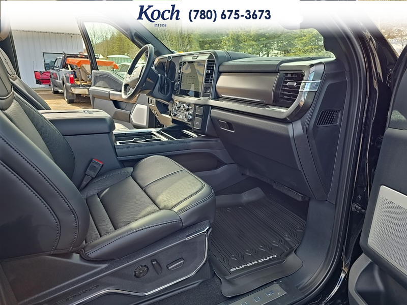 NEW 2026 Ford F-350 Super Duty Platinum - Agate Black Exterior / BLACK LEATHER Interior - $132,554 - Stock #A26127 - VIN 1FT8W3BM7TEE05945 - Photo 21