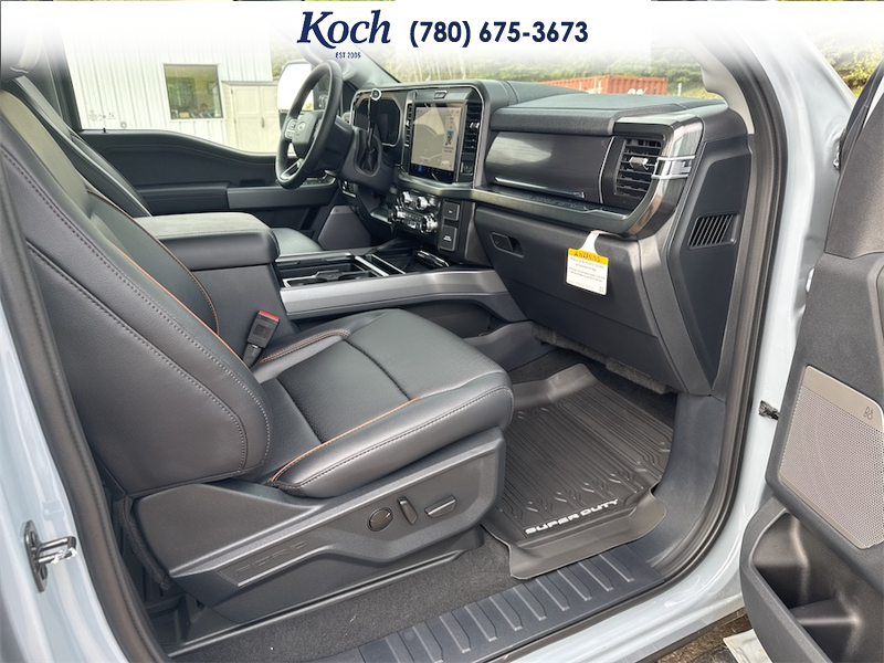 NEW 2026 Ford F-350 Super Duty Lariat - Glacier Gray Exterior / BLACK LEATHER Interior - $110,398 - Stock #A26106 - VIN 1FT8W3BT1TED89765 - Photo 21