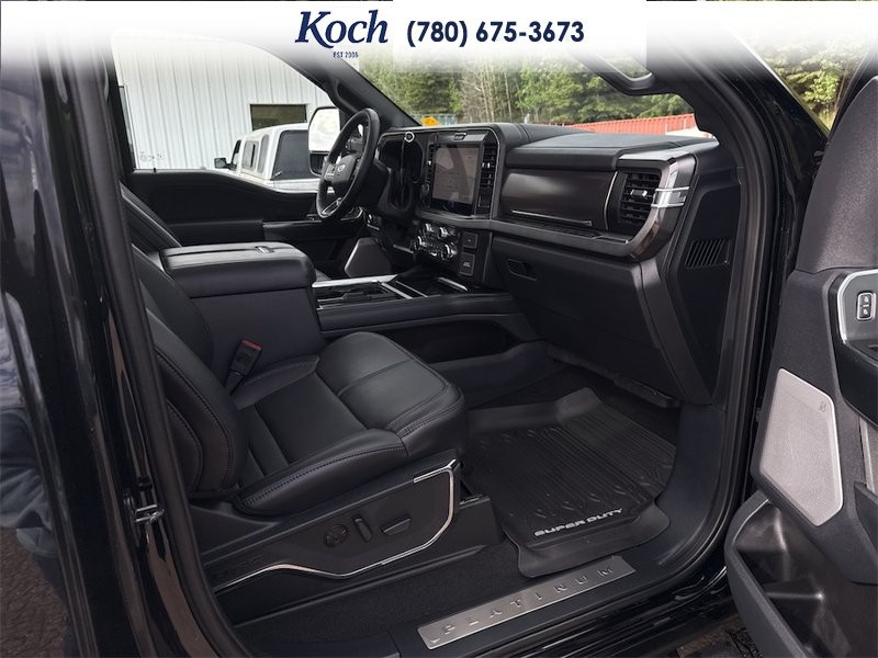 NEW 2026 Ford F-350 Super Duty Platinum - Agate Black Exterior / BLACK LEATHER Interior - $121,238 - Stock #A26127 - VIN 1FT8W3BM7TEE05945 - Photo 21