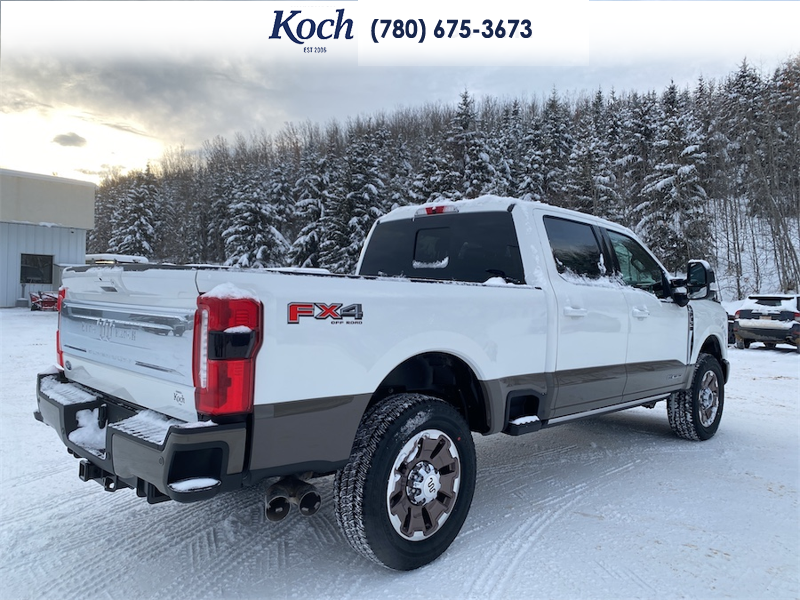 NEW 2026 Ford F-350 Super Duty King Ranch - Star White/marsh Grey Accent Exterior / JAVA LEATHER Interior - $120,768 - Stock #A26018 - VIN 1FT8W3BT8TED18353 - Photo 2