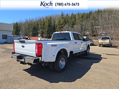 NEW 2026 Ford F-350 Super Duty XLT - Oxford White Exterior / MEDIUM DARK SLATE CLOTH Interior - $97,610 - Stock #A26124 - VIN 1FT8W3DT0TED88927