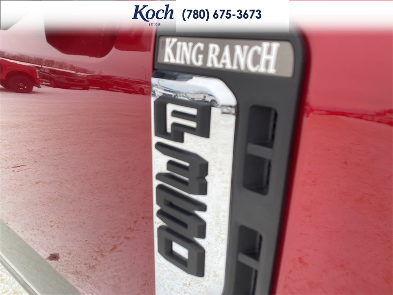NEW 2026 Ford F-350 Super Duty King Ranch - Ruby Red Tri-coat Metallic Exterior / JAVA LEATHER Interior - $122,918 - Stock #A26105 - VIN 1FT8W3BT1TED89734 - Photo 36