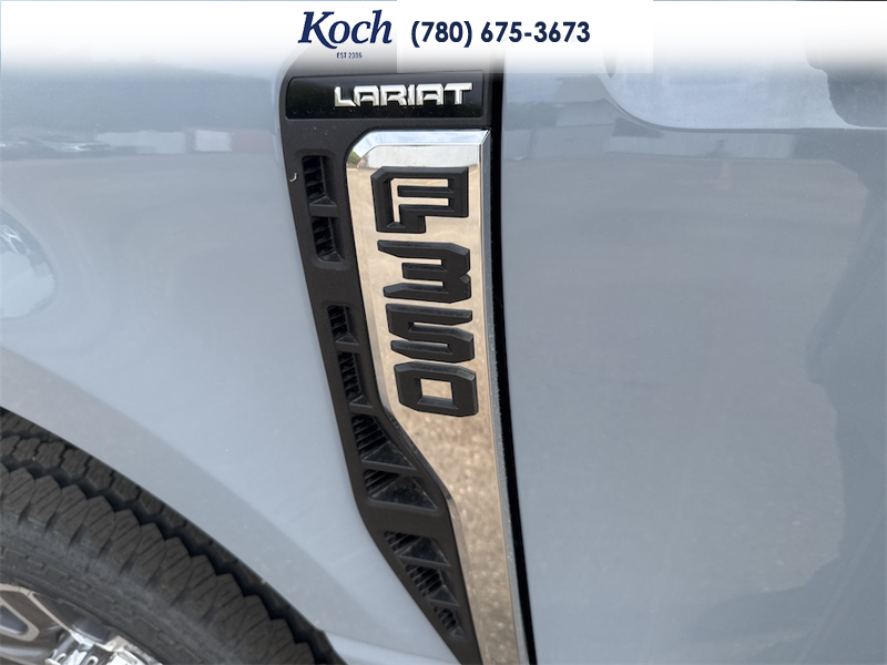 NEW 2026 Ford F-350 Super Duty Lariat - Glacier Gray Exterior / BLACK LEATHER Interior - $110,398 - Stock #A26106 - VIN 1FT8W3BT1TED89765 - Photo 36