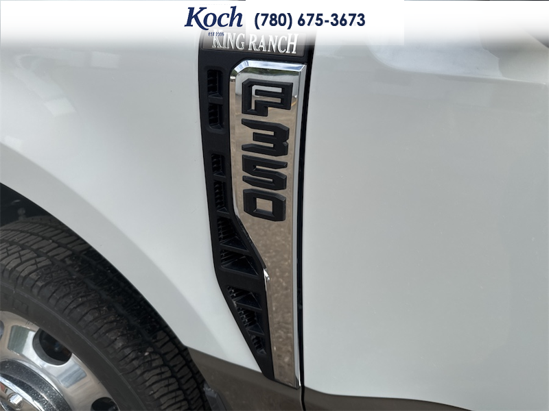NEW 2026 Ford F-350 Super Duty King Ranch - Star White Tri-coat Metallic Exterior / JAVA LEATHER Interior - $124,339 - Stock #A26200 - VIN 1FT8W3DTXTEE46591 - Photo 36