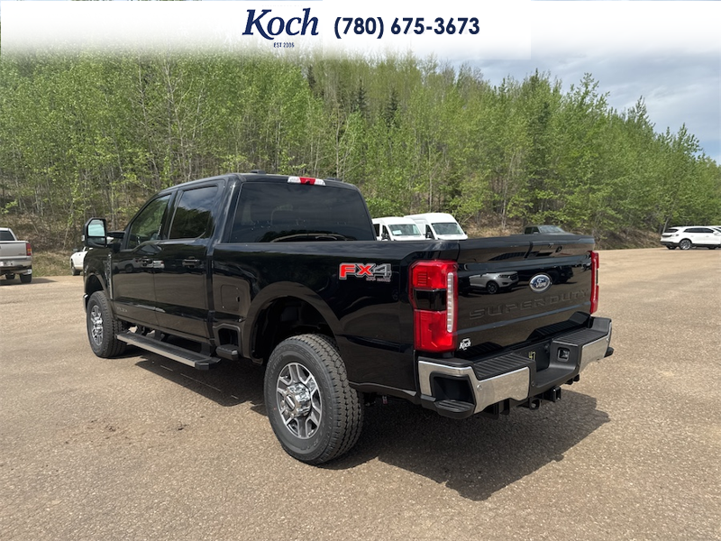 NEW 2026 Ford F-350 Super Duty Lariat - Agate Black Exterior / BAJA LEATHER TRIM Interior - $109,768 - Stock #A26168 - VIN 1FT8W3BT5TEE59106 - Photo 3