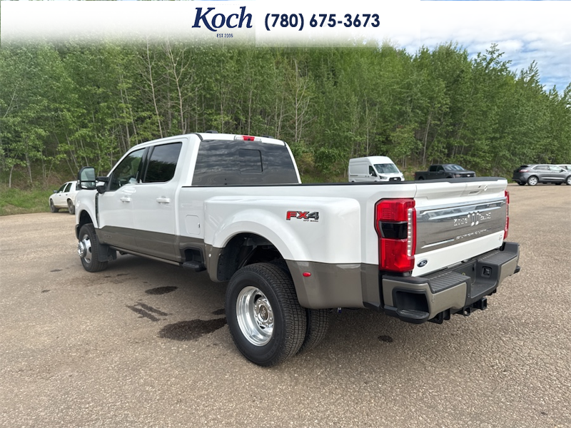 NEW 2026 Ford F-350 Super Duty King Ranch - Star White Tri-coat Metallic Exterior / JAVA LEATHER Interior - $124,339 - Stock #A26200 - VIN 1FT8W3DTXTEE46591 - Photo 3