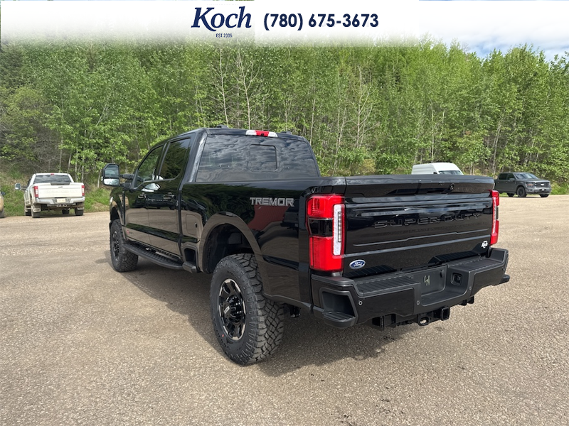 NEW 2026 Ford F-350 Super Duty Platinum - Agate Black Exterior / BLACK LEATHER Interior - $121,238 - Stock #A26127 - VIN 1FT8W3BM7TEE05945 - Photo 3