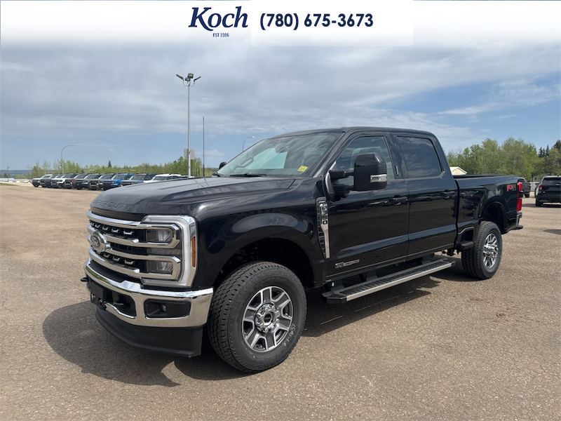NEW 2026 Ford F-350 Super Duty Lariat - Agate Black Exterior / BAJA LEATHER TRIM Interior - $109,768 - Stock #A26168 - VIN 1FT8W3BT5TEE59106 - Photo 4