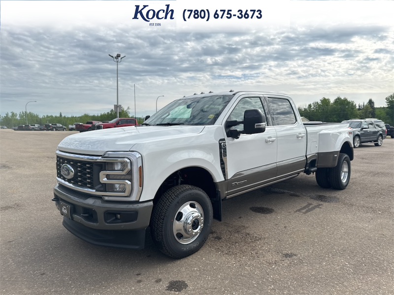 NEW 2026 Ford F-350 Super Duty King Ranch - Star White Tri-coat Metallic Exterior / JAVA LEATHER Interior - $124,339 - Stock #A26200 - VIN 1FT8W3DTXTEE46591 - Photo 4