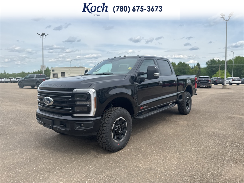 NEW 2026 Ford F-350 Super Duty Platinum - Agate Black Exterior / BLACK LEATHER Interior - $134,229 - Stock #A26162 - VIN 1FT8W3BM2TEE46502 - Photo 4