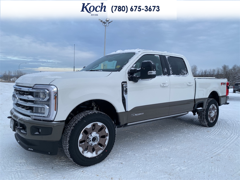 NEW 2026 Ford F-350 Super Duty King Ranch - Star White/marsh Grey Accent Exterior / JAVA LEATHER Interior - $120,768 - Stock #A26018 - VIN 1FT8W3BT8TED18353 - Photo 5